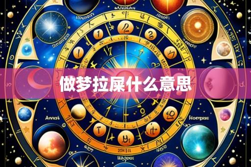 做梦拉屎什么意思