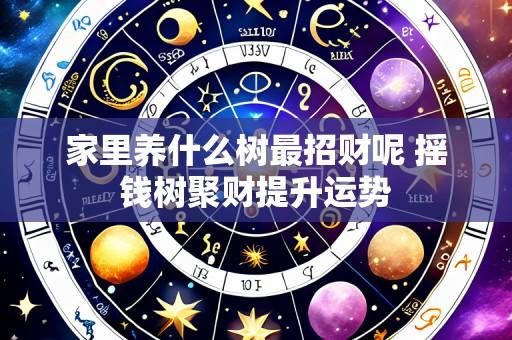 家里养什么树最招财呢 摇钱树聚财提升运势