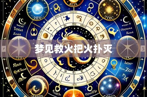 梦见救火把火扑灭
