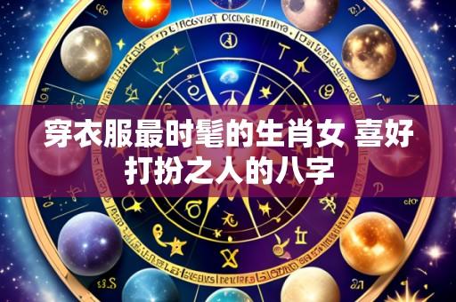 穿衣服最时髦的生肖女 喜好打扮之人的八字