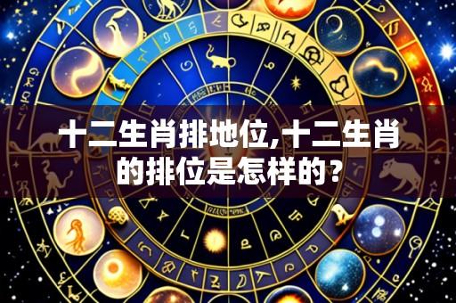 十二生肖排地位,十二生肖的排位是怎样的？