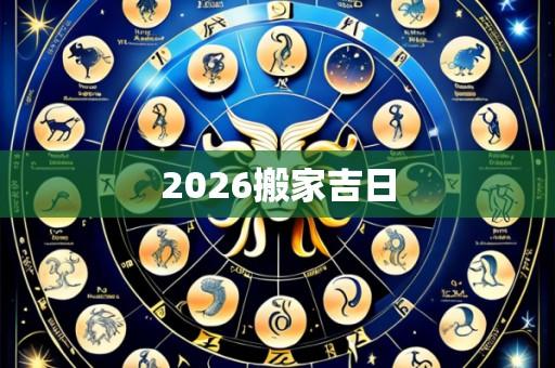 2026搬家吉日