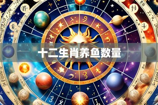 十二生肖养鱼数量