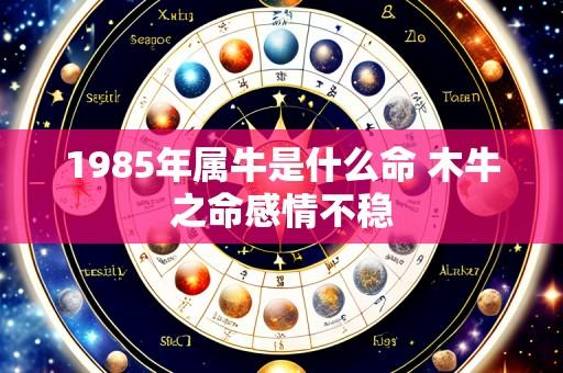 1985年属牛是什么命 木牛之命感情不稳