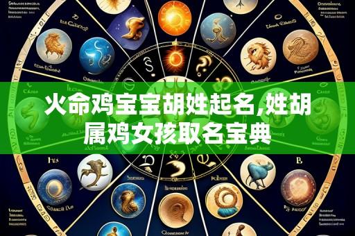 火命鸡宝宝胡姓起名,姓胡属鸡女孩取名宝典