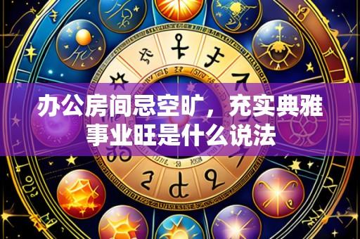 办公房间忌空旷，充实典雅事业旺是什么说法