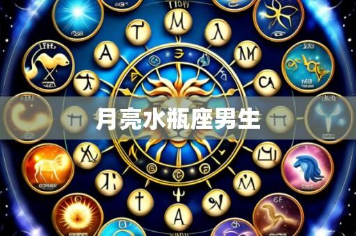 月亮水瓶座男生