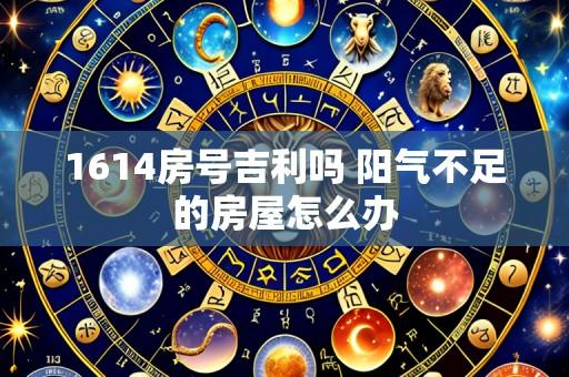 1614房号吉利吗 阳气不足的房屋怎么办