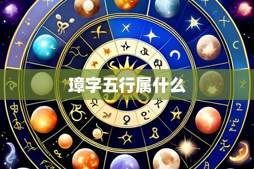 璋字五行属什么