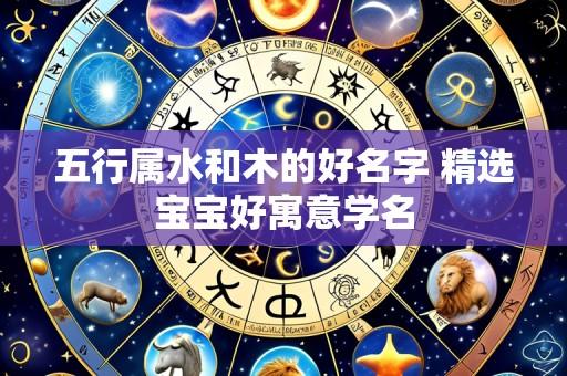 五行属水和木的好名字 精选宝宝好寓意学名