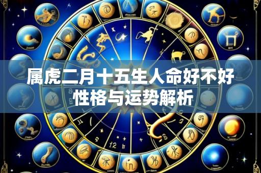 属虎二月十五生人命好不好 性格与运势解析
