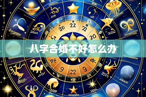 八字合婚不好怎么办