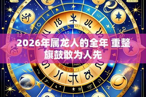 2026年属龙人的全年 重整旗鼓敢为人先