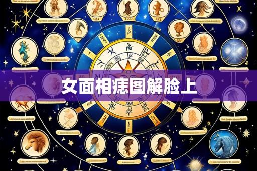 女面相痣图解脸上
