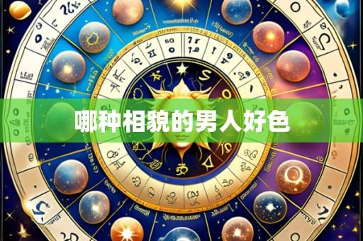 哪种相貌的男人好色
