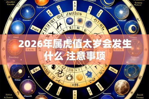 2026年属虎值太岁会发生什么 注意事项