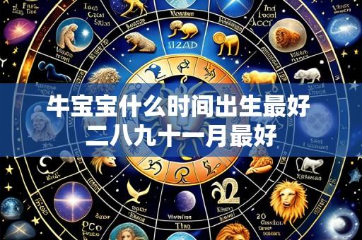 牛宝宝什么时间出生最好 二八九十一月最好