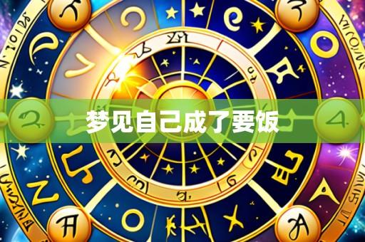 梦见自己成了要饭