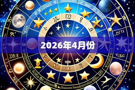2026年4月份