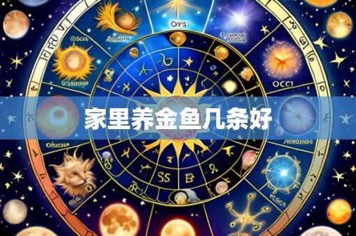 家里养金鱼几条好