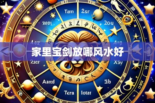 家里宝剑放哪风水好