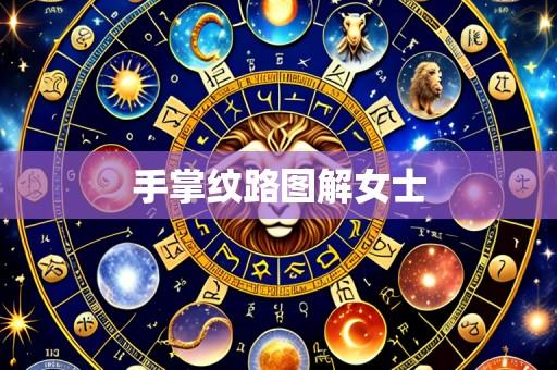 手掌纹路图解女士