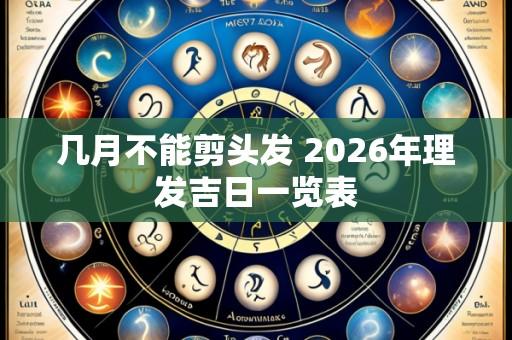 几月不能剪头发 2026年理发吉日一览表