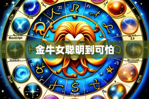 金牛女聪明到可怕