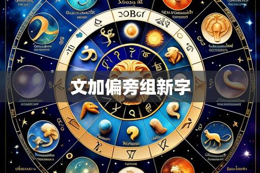 文加偏旁组新字
