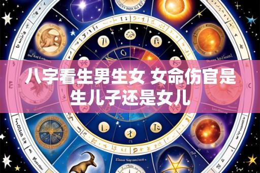 八字看生男生女 女命伤官是生儿子还是女儿