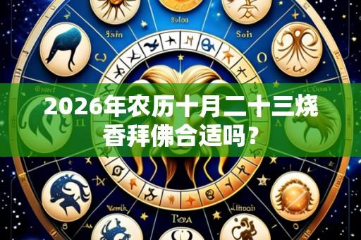 2026年农历十月二十三烧香拜佛合适吗？