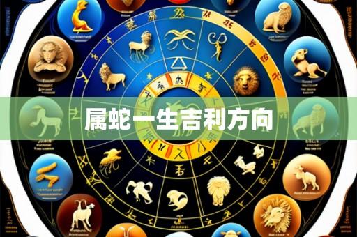 属蛇一生吉利方向