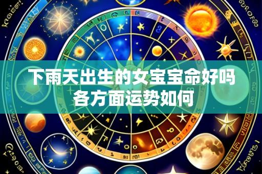 下雨天出生的女宝宝命好吗 各方面运势如何