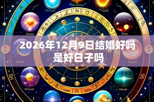 2026年12月9日结婚好吗 是好日子吗