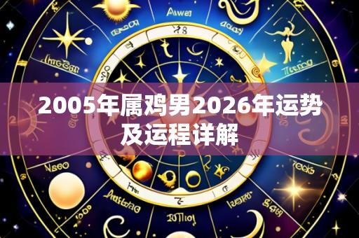 2005年属鸡男2026年运势及运程详解