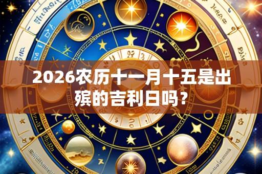 2026农历十一月十五是出殡的吉利日吗?