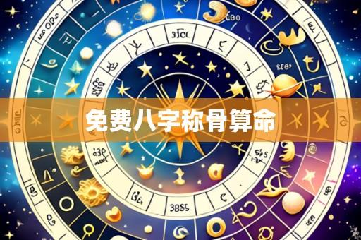 免费八字称骨算命