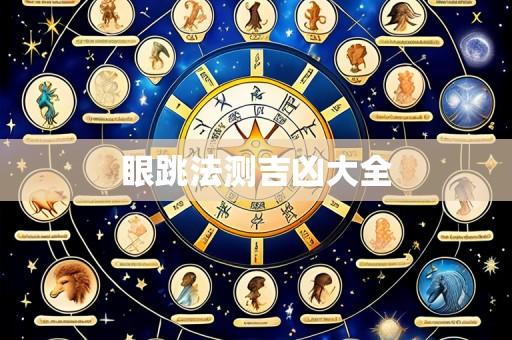 眼跳法测吉凶大全