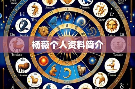 杨薇个人资料简介