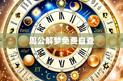 周公解梦免费自查
