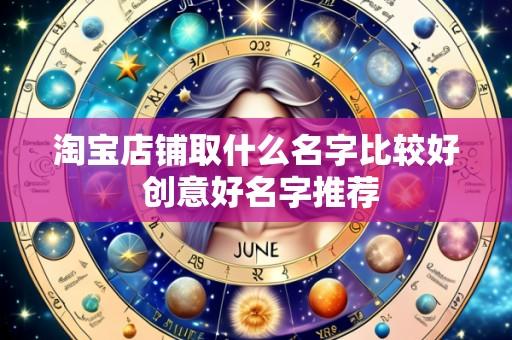 淘宝店铺取什么名字比较好 创意好名字推荐