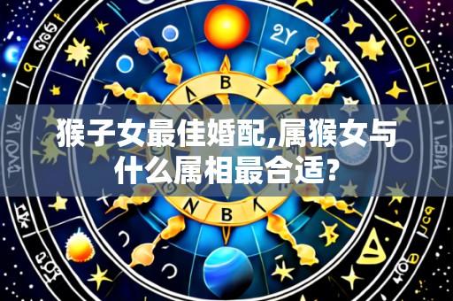 猴子女最佳婚配,属猴女与什么属相最合适？