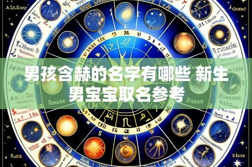 男孩含赫的名字有哪些 新生男宝宝取名参考