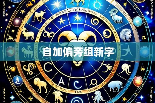 自加偏旁组新字