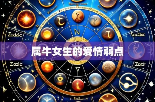 属牛女生的爱情弱点