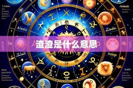渣渣是什么意思