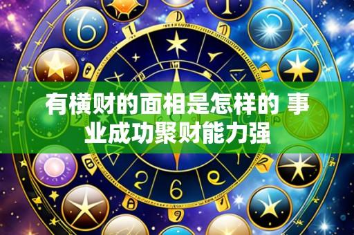 有横财的面相是怎样的 事业成功聚财能力强