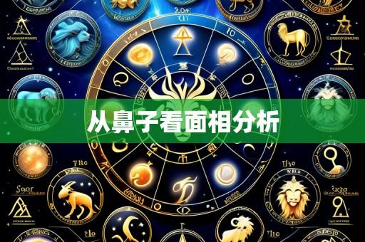 从鼻子看面相分析