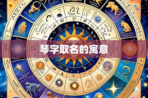 琴字取名的寓意