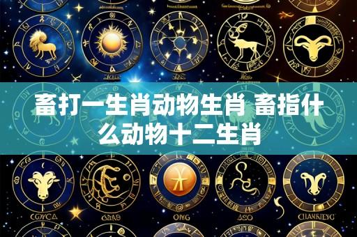畜打一生肖动物生肖 畜指什么动物十二生肖